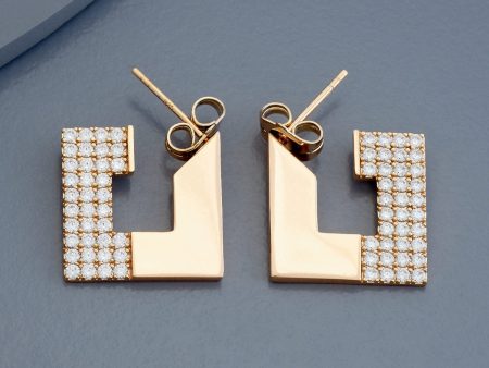 Trendy Earring 179627 Online Sale