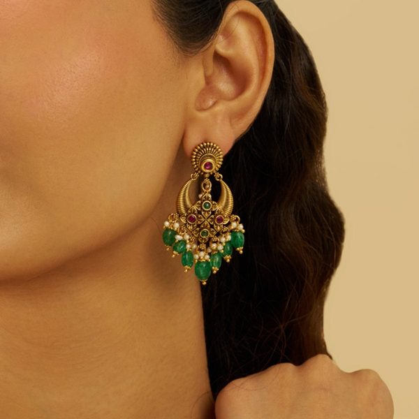 Antique Earring 176925 Online Sale