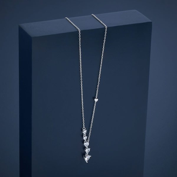 92.5 Silver Necklace 176516 Online Hot Sale