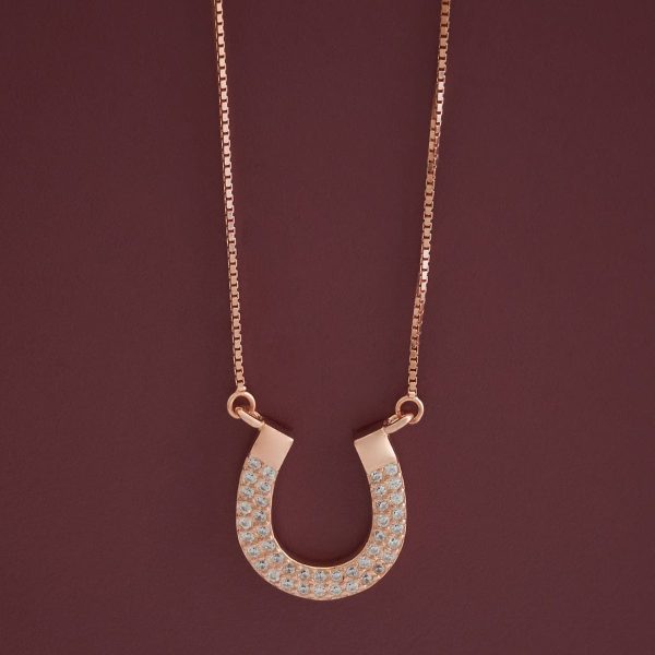 92.5 Silver Necklace 176517 Cheap