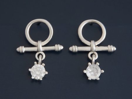 92.5 Silver Earring 180598 Cheap