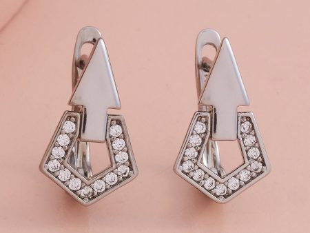 Trendy Earring 179350 For Discount