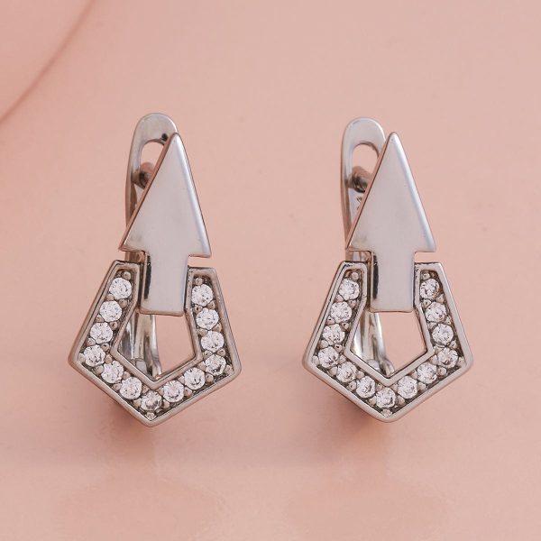 Trendy Earring 179350 For Discount