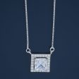 92.5 Silver Necklace 176521 For Discount