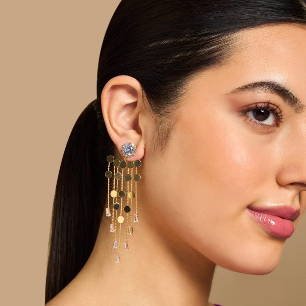 Trendy Earring 172239 Discount