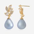 Trendy Pearl Earring 175087 Fashion