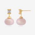 Trendy Pearl Earring 175081 Sale