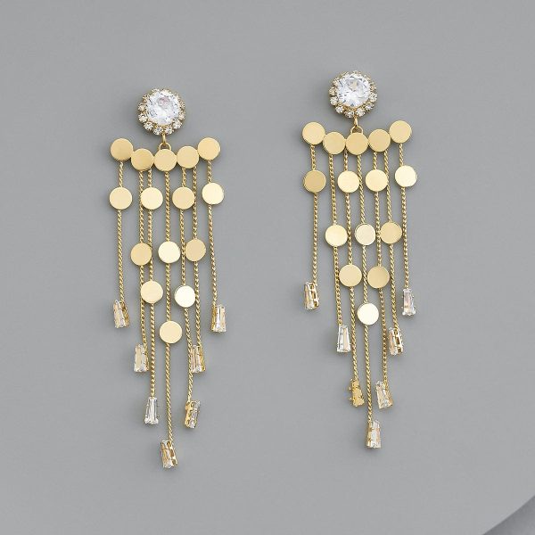 Trendy Earring 172239 Discount