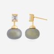 Trendy Pearl Earring 175081 Sale