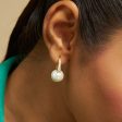 Trendy Pearl Earring 174331 For Sale