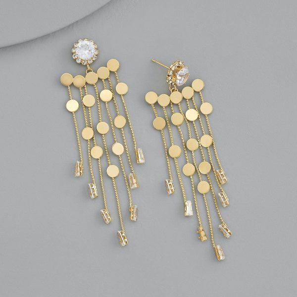 Trendy Earring 172239 Discount