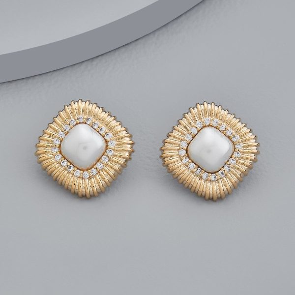 Trendy Earring 171733 Online Sale