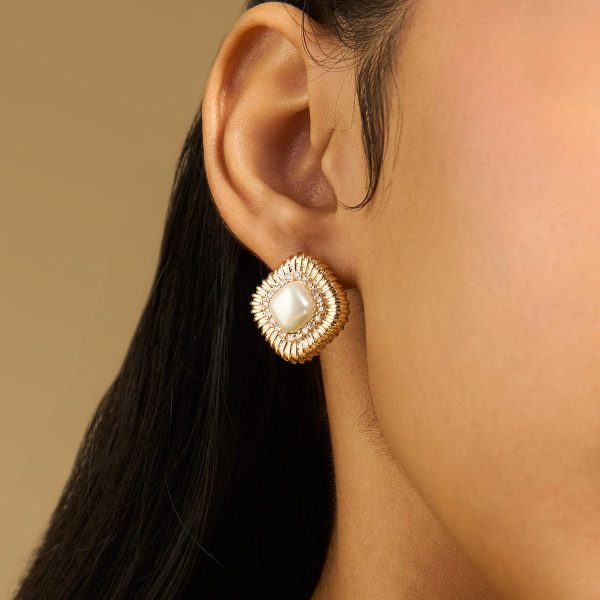 Trendy Earring 171733 Online Sale