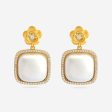 Trendy Pearl Earring 175073 on Sale