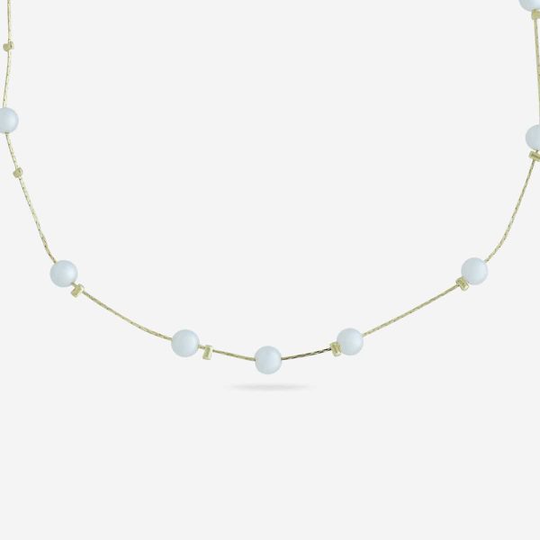 Trendy Pearl Necklace 174540 Online now